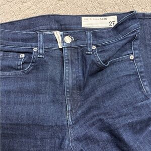 rag & bone Dark Indigo High-Rise Jeans